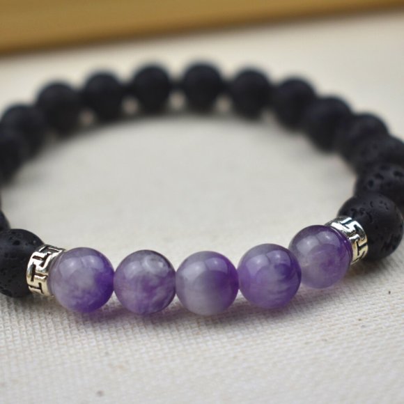 3/$15 - Essential Oil Bracelet – Amethyst - Picture 8 of 8